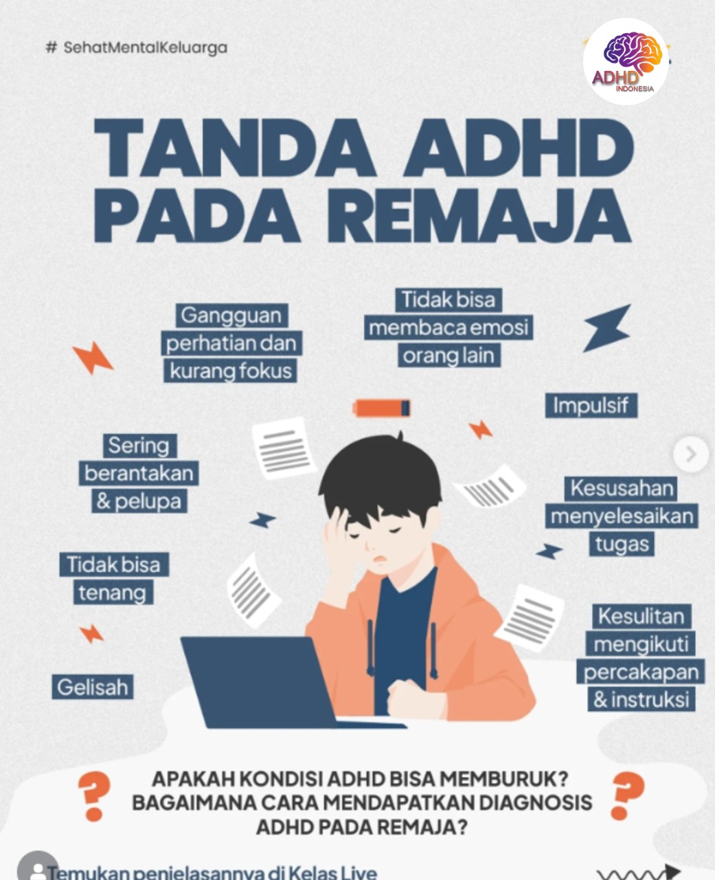 Screening ADHD Non-Diagnostik: Edukasi Awal bagi Orang Tua di Kabupaten Tana Tidung