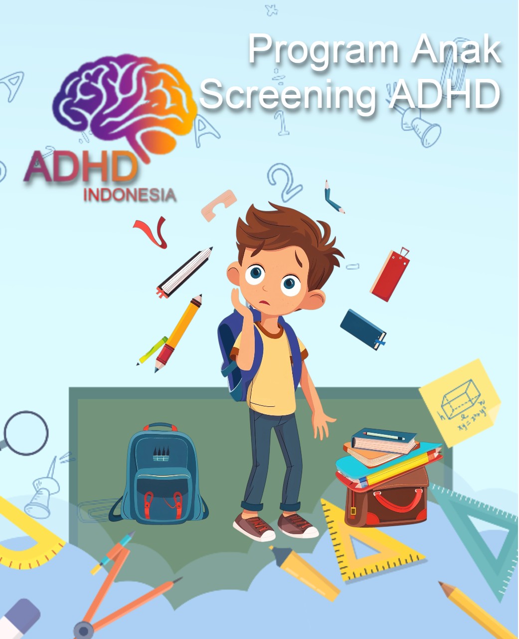 Program ADHD Indonesia Kabupaten Tana Tidung Screening ADHD Non-Diagnostik